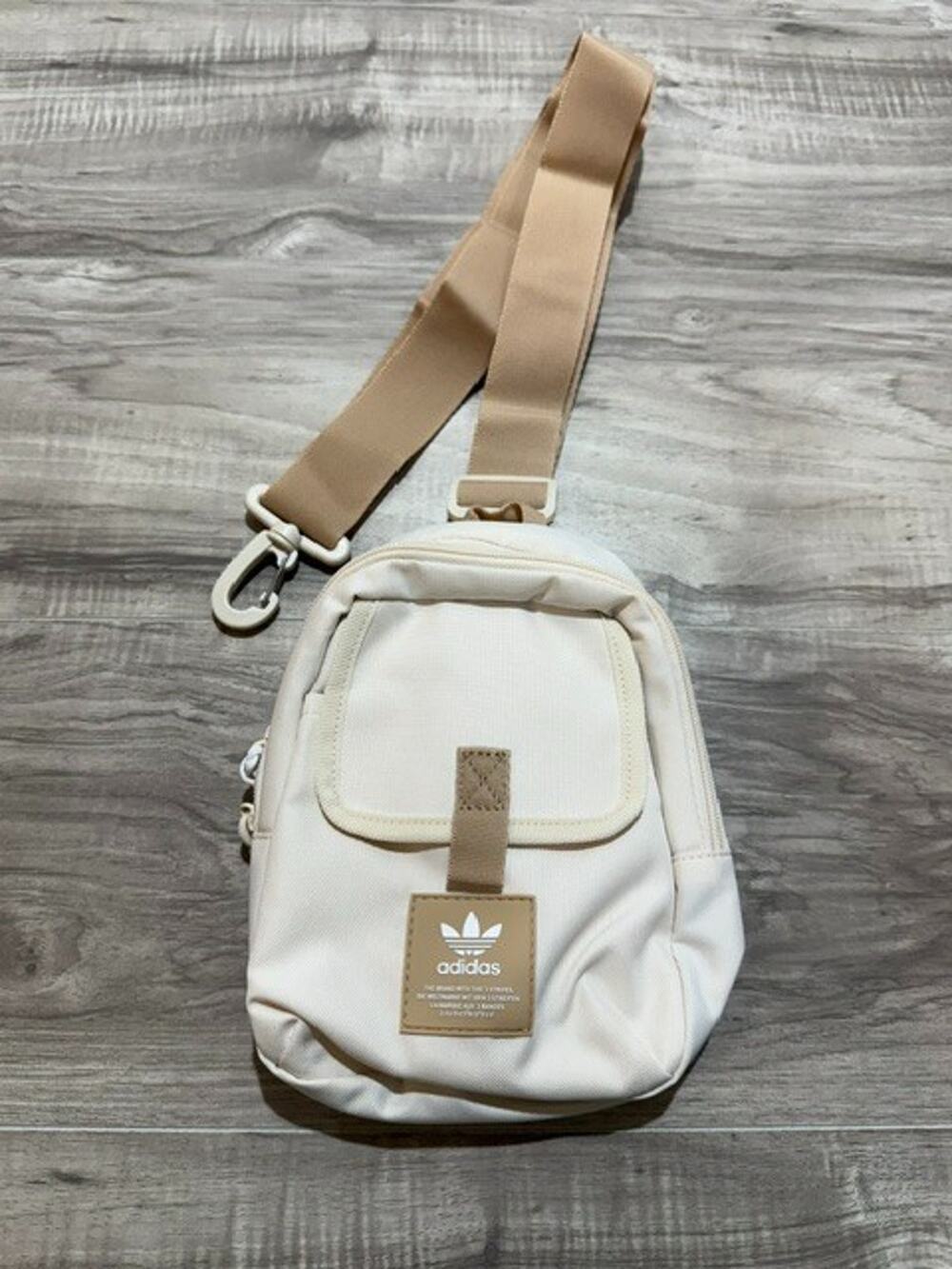 NWT Adidas Utility Mini Sling Tech Adjustable Crossbody Travel Bag